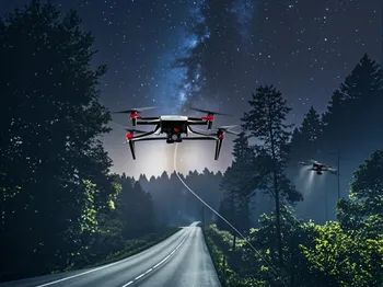 高空照明无人机VS传统设备:无人机照明为何成为救灾现场之光?