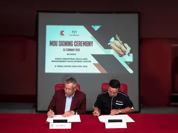 日本企业Terra Drone与KISMEC达成战略合作，推动马来西亚农业无人机人才培养 | 全球低空