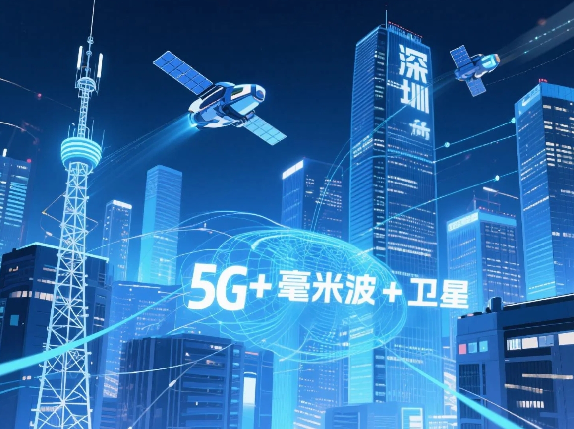 深圳：构建全球首个市域级“5G+毫米波+卫星”低空全覆盖安全网络