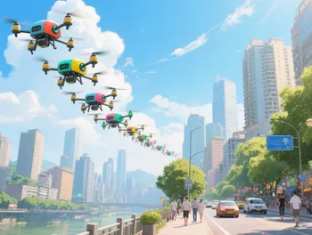 重庆低空：上半年飞行时长19万小时，无人机灯光秀拉动3.5亿消费