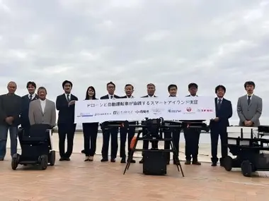 日本测试3D运输网络，无人机联动交通灯助力自动配送