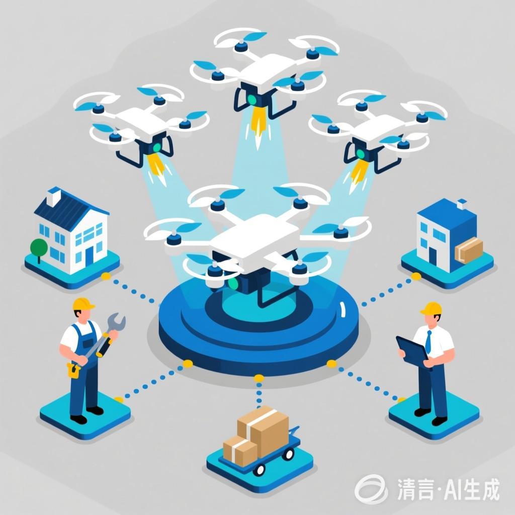 展示了'做生态零件'的核心概念——以大型物流网络为中心,连接场地持有者、运维服务商、解决方案提供商等不同角色,用点线关系呈现协作网络。