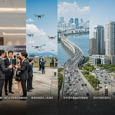 大湾区聚焦低空跨境应用，香港将发布低空经济行动纲领