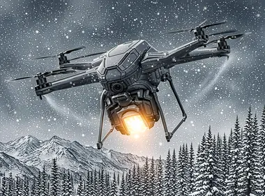 破局“冬日魔咒”——2026低空物流背后的电池抗寒技术战