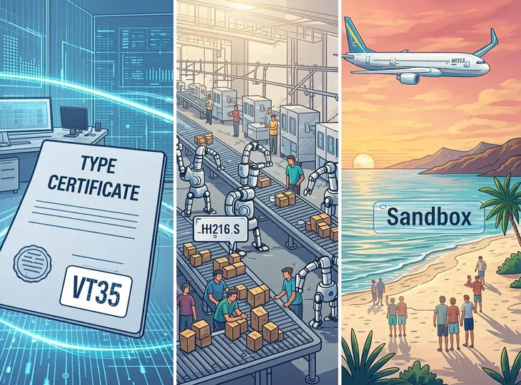 亿航智能商业化图谱再扩容:VT35适航取证、泰国“沙盒”扩区与产能爬坡 | 圆象消息