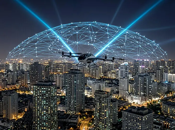 看不见的“天网”——通感一体技术如何护航百万级飞行