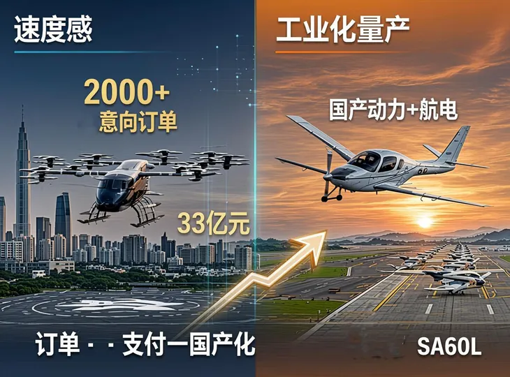 车企+通航企业“双线突围”：广汽飞行汽车拿下超2000架订单，山河星航实现国产动力与规模化突破 | 圆象低空消息