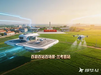 县域低空示范！“空中丝路·百县百站百场景”首站落地河南兰考 | 圆象低空消息