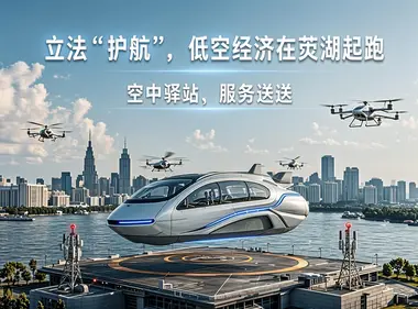 安徽首部低空经济地方立法在芜湖落地，“芜湖经验”走向长三角 | 圆象低空消息