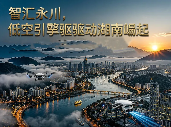 永州低空经济公司牵手AI与文旅企业，共建湘南核心示范区