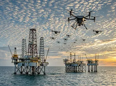 国内首次！中国海油实现海上油田低空经济规模化应用 | 圆象低空消息