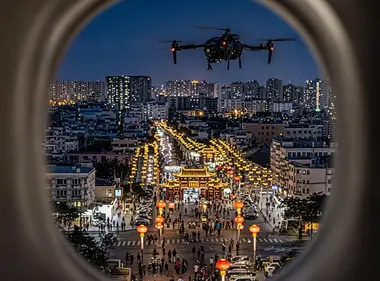 元宵节的"空中灯会"——赏灯航线订单首破10万+