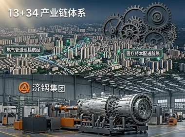 济南将空天暨低空经济纳入“13+34”产业链体系，传统钢企转型成亮点 | 圆象低空消息