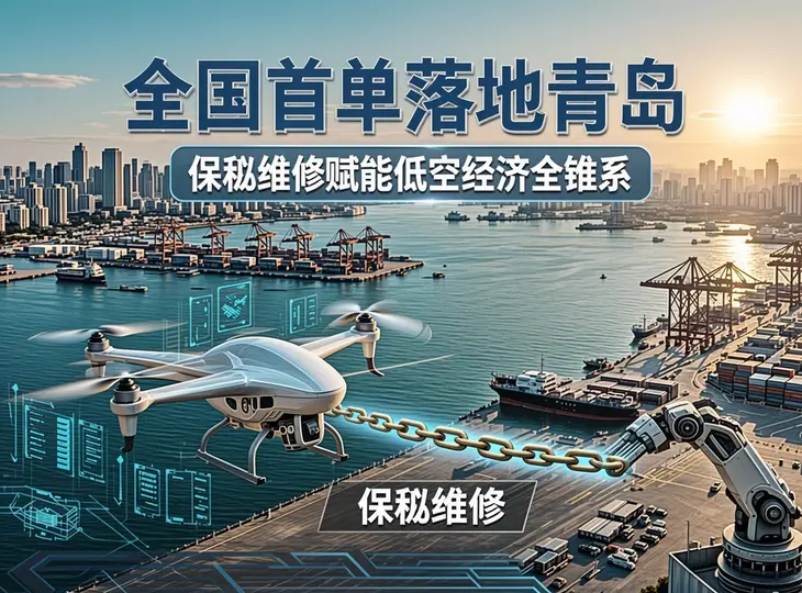 全国首单!低空直升机保税维修业务在青岛落地,产业链服务获关键突破