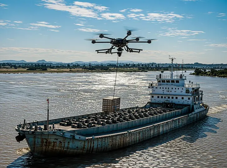 国家发改委主任点赞“长江无人机送外卖”，水上低空物流成全国典型场景 | 圆象低空消息