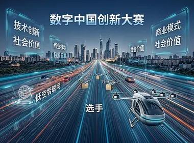 数字中国创新大赛首设低空经济赛道，激发产业应用创新活力 | 圆象低空消息