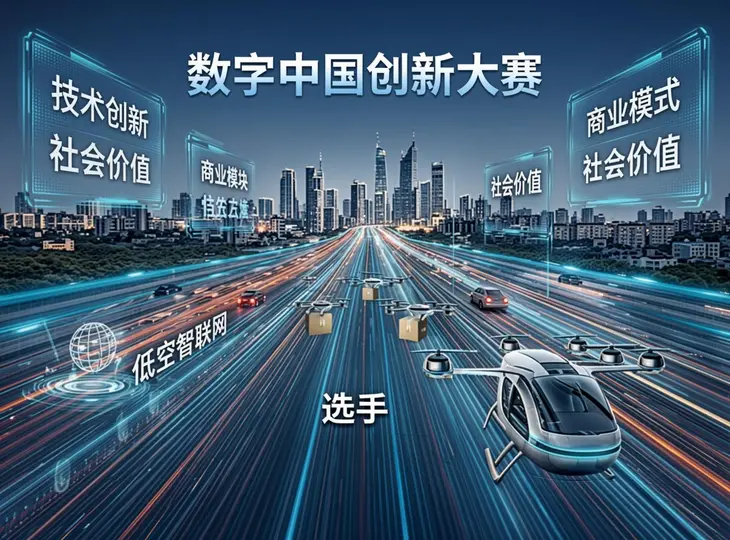 数字中国创新大赛首设低空经济赛道，激发产业应用创新活力