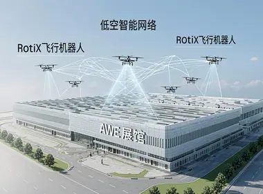 RortiX 在 AWE2026 全球首秀：eVTOL 真机 + AI 飞行机器人“盲飞”，40 亿元产业基金加持 | 圆象低空消息