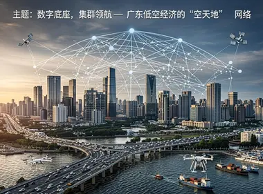 广东集聚全国三成产业链企业，2026年规模剑指3000亿——打造低空经济“数字底座”全国样板 | 圆象低空消息