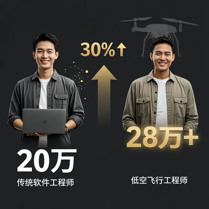 低空经济成春招“主引擎”：飞手月薪过万、算法专家年薪200万，复合型人才成“香饽饽” | 圆象低空消息