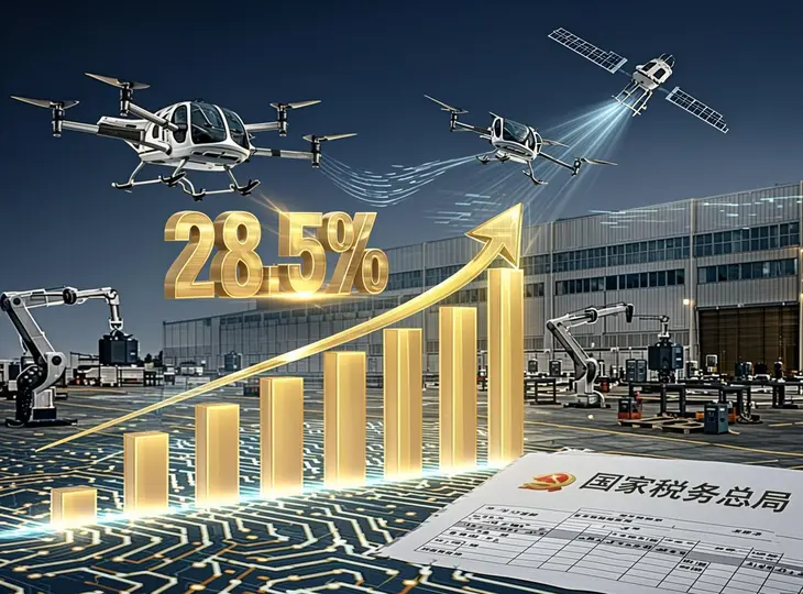 低空经济成高技术制造“新引擎”：前2月航空航天器制造业增长28.5%，从“概念热”走向“实绩高增” | 圆象低空消息