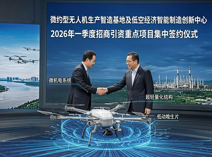 重庆涪陵签约微纳型无人机智造基地:抢占低空经济“微”赛道,培育新质生产力“新支点” | 圆象低空消息