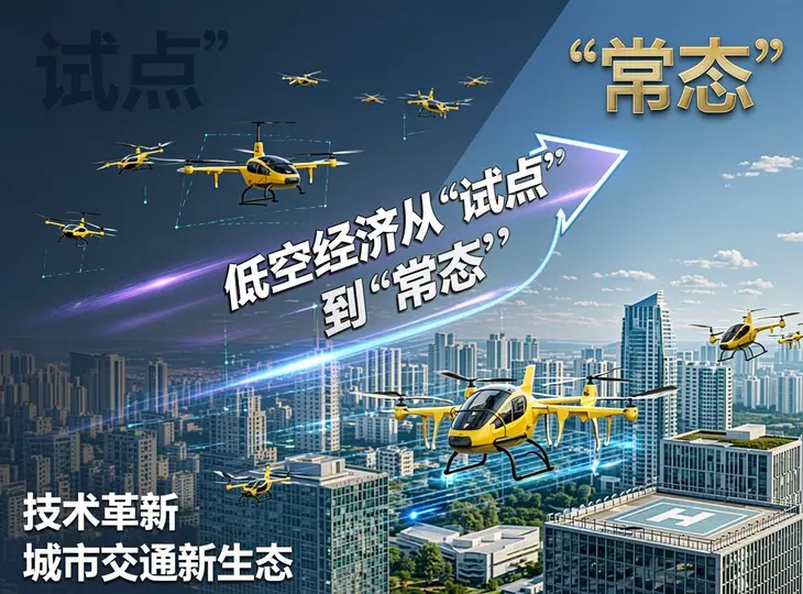 从“试点”到“常态”——2026低空经济商业化元年的“三期叠加”