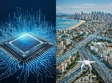 青岛量产“低空芯片”+发布低空航路立体图：从“核心部件”到“数字底座”，构建低空经济闭环 | 圆象低空消息