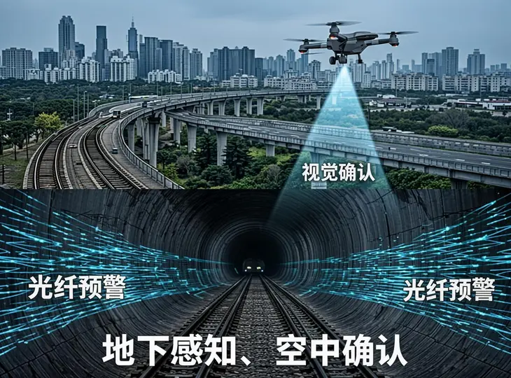 人民日报点赞！合肥地铁4号线装上“空中之眼”：光纤预警+无人机复核，地下风险“秒级感知、分钟处置” | 圆象低空消息