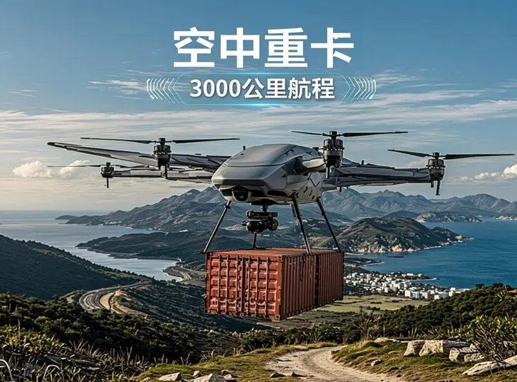 全球最大货运无人机“长鹰-8”首飞:7吨级“空中重卡”把低空物流拉进重载时代
