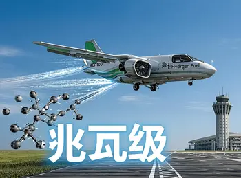 全球首次！兆瓦级氢燃料航空涡桨发动机株洲首飞，为低空经济装上“绿色心脏” | 圆象低空消息