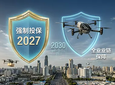 低空“交强险”呼之欲出！三部门联合发文，万亿低空经济迎来“强制投保”时代，2030年政策框架全面成型 | 圆象低空消息