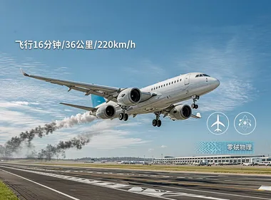 全球首次！中国兆瓦级氢燃料航空涡桨发动机AEP100首飞成功，开启绿色航空动力新时代 | 圆象低空消息