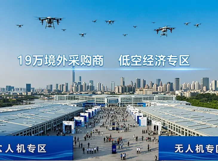 广交会首设两大无人机专区,低空经济从“外贸秀场”走向“全球订单簿