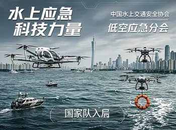 “水上交通安全+低空经济”国家队入局！全国首个低空应急分会在广州揭牌，大湾区水上安全迎来“空中力量” | 圆象低空消息