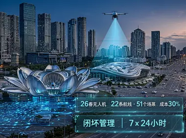 30秒精准推送、成本直降30%！雄安“低空+政务”闭环管理，开启“云端智巡”城市治理新范式