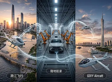 万亿赛道叩响“空中通勤”大门！深圳⇌南沙半小时直达，小鹏汇天每30分钟下线一台飞行器，飞行汽车量产时代已来