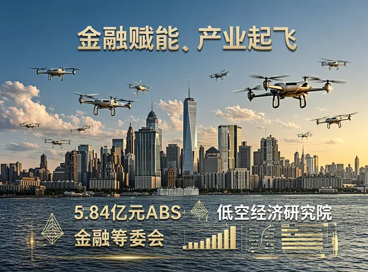 上市公司真金白银杀入低空：江特电机500万设研究院，广州发首单5.84亿低空ABS、成立“金融专委会”