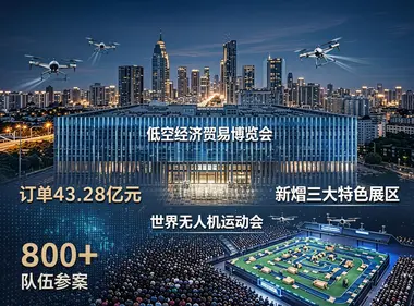 赛事+会展双核驱动：世界无人机运动会开赛、广州低贸会定档9月，低空经济“流量变订单”