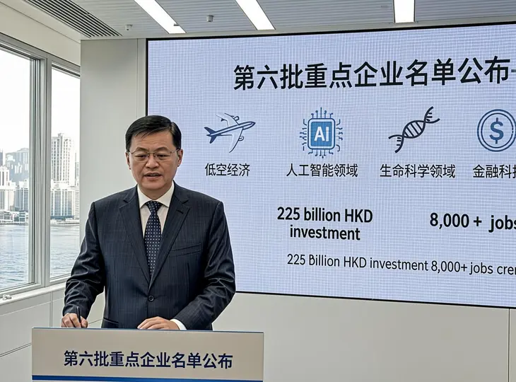 香港今日重磅官宣！低空经济首度跻身“重点企业”名录，千亿市值公司携AI“扎堆”落户