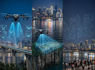 国家发改委首批低空经济典型案例揭晓！重庆三场景“霸榜”，轨道巡检超20万公里、灯光秀营收破4000万