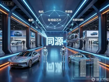 汽车、机器人、低空经济首度“同源共链”！90项需求精准对接，供应链共享加速“硬件三条路”汇合