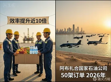 改变海上物资补给的游戏规则！峰飞“海洋石油平台运维”入选国家典型案例，58分钟跨海送鲜果，50架中东订单同步落地！