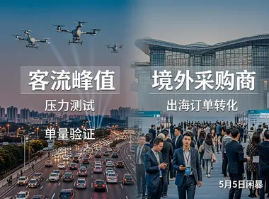 五一假期低空消费迎“峰值压力测试”、广交会低空专区进入“采购密集期”