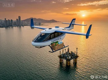 从南海到波斯湾:峰飞航空eVTOL入选国家低空经济典型案例,中国方案成全球能源运输新标杆 | 圆象低空消息