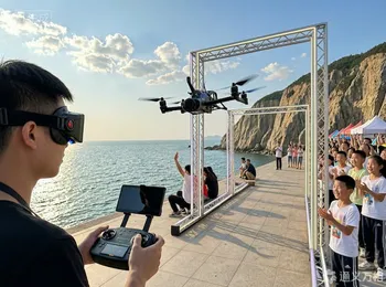 大连上演“空中F1”,低空经济植入体育基因 | 圆象低空消息