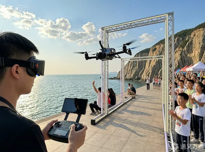 大连上演“空中F1”，低空经济植入体育基因