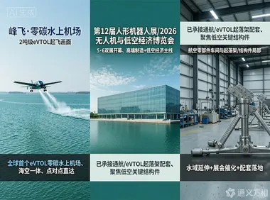 “水上机场”方案热传、上海“人形机器人+低空经济”双展开幕、航空零部件企业披露低空业务进展