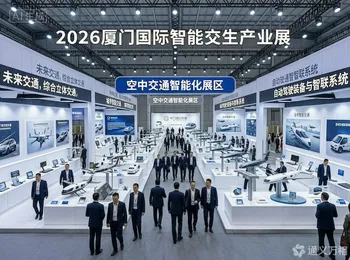 智交会上见“低空”:厦门正在把立体交通图纸挂进展馆