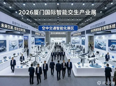 智交会上见“低空”：厦门正在把立体交通图纸挂进展馆